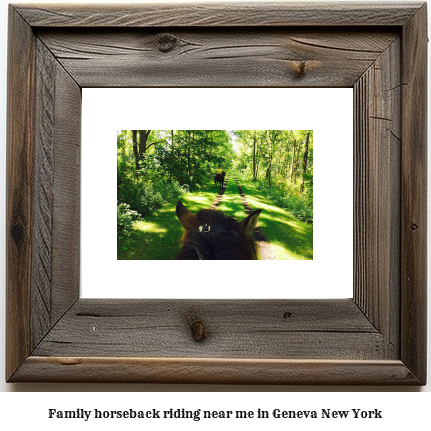 family horseback riding near me in Geneva, New York